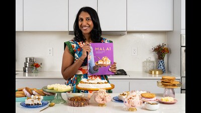 Pooja Bavishi at her Philadelphia ice cream parlour (Courtesy Malai / Morgan Ione Photography) Pooja Bavishi at her Philadelphia ice cream parlour (Courtesy Malai / Morgan Ione Photography)
