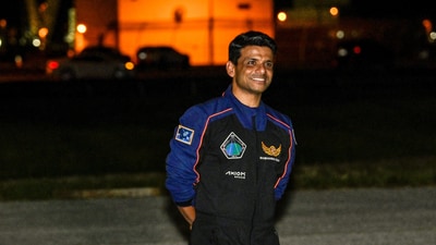 Axiom-4 Pilot Shubhanshu Shukla has become the first Indian to travel to space in over 40 years. (REUTERS)