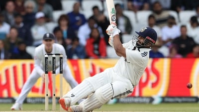 Rishabh Pant scored centuries in both innings of Leeds Test. (AFP)