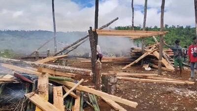 The incident occurred between 11 and 11.30 am in Block I, a long-contested area along the 884.9-km Assam-Meghalaya boundary. The incident occurred between 11 and 11.30 am in Block I, a long-contested area along the 884.9-km Assam-Meghalaya boundary.