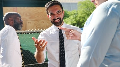 New York mayoral candidate, State Rep. Zohran Mamdani (D-NY) maintained a lead in the Democratic primary race. (Getty Images via AFP)