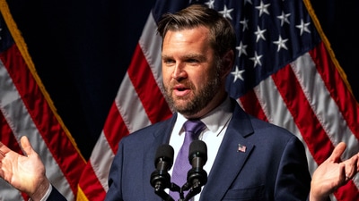 Norwegian tourist, 21, strip-searched; denied entry into US over JD Vance meme in phone (AP Photo/Lauren Leigh Bacho) (AP) Norwegian tourist, 21, strip-searched; denied entry into US over JD Vance meme in phone (AP Photo/Lauren Leigh Bacho) (AP)