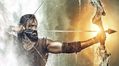 Vishnu Manchu plays Lord Shiva's devotee in Kannappa. Vishnu Manchu plays Lord Shiva's devotee in Kannappa.