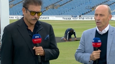 Nasser Hussain dissected where India lost the first Test against England (SkyCricket screengrab) Nasser Hussain dissected where India lost the first Test against England (SkyCricket screengrab)