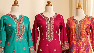 Short kurtis for women: Our top 8 monsoon-ready stylish picks that bring the bloom (AI Generated) Short kurtis for women: Our top 8 monsoon-ready stylish picks that bring the bloom (AI Generated)