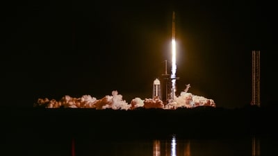 The Axiom-4 mission, with a SpaceX Dragon spacecraft and Falcon 9 rocket, lifts off from Launch Complex 39A at NASA's Kennedy Space Center in Cape Canaveral, Florida (AFP) The Axiom-4 mission, with a SpaceX Dragon spacecraft and Falcon 9 rocket, lifts off from Launch Complex 39A at NASA's Kennedy Space Center in Cape Canaveral, Florida (AFP)