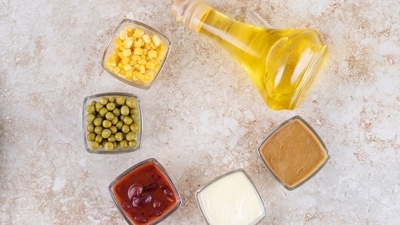 Your oils and condiments may be hampering your weight loss journey. (Freepik) Your oils and condiments may be hampering your weight loss journey. (Freepik)