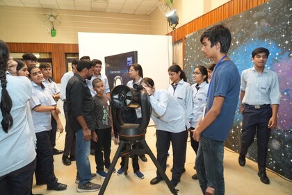Vyomotsav underway at City Montessori School (Photo: HT)