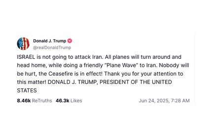 How Trump Cajoled Iran and Israel Into a Cease-Fire and Forced Them to Comply How Trump Cajoled Iran and Israel Into a Cease-Fire and Forced Them to Comply
