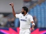 India's Jasprit Bumrah prepares to bowl on day five of the first cricket test match between England and India at Headingley India's Jasprit Bumrah prepares to bowl on day five of the first cricket test match between England and India at Headingley