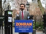 New York City mayoral candidate and Democratic State Representative Zohran Mamdani campaigns in New York City on April 16, 2025. (Photo by ANGELA WEISS / AFP) New York City mayoral candidate and Democratic State Representative Zohran Mamdani campaigns in New York City on April 16, 2025. (Photo by ANGELA WEISS / AFP)