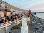 Influencer Victoria Casalino spotted a celebrity in the Hamptons Influencer Victoria Casalino spotted a celebrity in the Hamptons