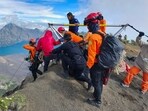 Initially, the rescuers planned on using a helicopter for the evacuation but it was not possible due to the weather conditions