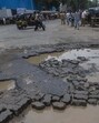 Mumbai, India - May 28, 2025: Potholes on the road out side the Bandra station west in Mumbai, India, on Wednesday, May 28, 2025. (Photo by Satish Bate/ Hindustan Times) (Hindustan Times) Mumbai, India - May 28, 2025: Potholes on the road out side the Bandra station west in Mumbai, India, on Wednesday, May 28, 2025. (Photo by Satish Bate/ Hindustan Times) (Hindustan Times)