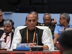 Rajnath Singh attends the Shanghai Cooperation Organisation (SCO) Defence Ministers' Meeting in Qingdao.