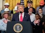 US President Donald Trump speaks in the East Room of the White House in Washington, DC, US, on Thursday, June 26, 2025.