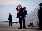 U.S. President Donald Trump returns from the 2025 NATO Summit U.S. President Donald Trump returns from the 2025 NATO Summit