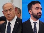 New York mayoral candidate Zohran Mamdani (R) once vowed to get Israeli PM Benjamin Netanyahu arrested if he ever visited New York.