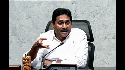 A high court bench headed by Justice Y Lakshmana Rao, while hearing on a petition filed by Jagan seeking to quash the case filed against him by the Guntur police, posted the matter to Friday. (ANI PHOTO) A high court bench headed by Justice Y Lakshmana Rao, while hearing on a petition filed by Jagan seeking to quash the case filed against him by the Guntur police, posted the matter to Friday. (ANI PHOTO)