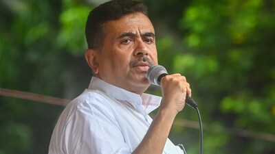 West Bengal BJP leader and LOP Suvendu Adhikari expressed concerns over Kolkata airport's security and called for sealing off the boundaries. (HT Photo) West Bengal BJP leader and LOP Suvendu Adhikari expressed concerns over Kolkata airport's security and called for sealing off the boundaries. (HT Photo)