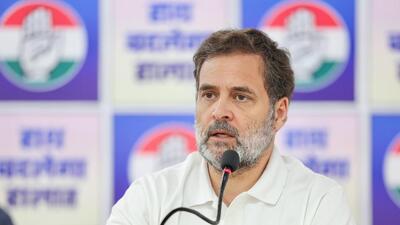 Congress leader Rahul Gandhi has alleged “rigging” in the state. (ANI) Congress leader Rahul Gandhi has alleged “rigging” in the state. (ANI)