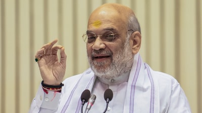 File photo of Union Home Minister Amit Shah. (PTI) File photo of Union Home Minister Amit Shah. (PTI)