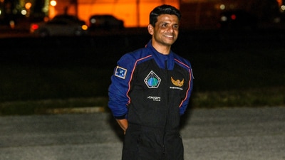 Group Captain Shubhanshu Shukla, 39, hailing from Lucknow, became the second Indian to travel to space. (REUTERS)