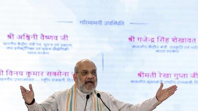 Shah also said that as far as the country is concerned, language is not just a medium of communication, it is the soul of a nation. (ANI photo) Shah also said that as far as the country is concerned, language is not just a medium of communication, it is the soul of a nation. (ANI photo)