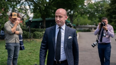 U.S. White House Deputy Chief of Staff Stephen Miller has made a huge financial investment in Palantir that works for US government agencies like Immigration and Customs Enforcement (ICE), the CIA, and the Department of Defense. (REUTERS)