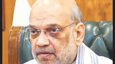 Union home minister Amit Shah said that everyone should get rid of “slave mentality” and until a person takes pride in his own language that person cannot be free from the mentality of slavery. (PTI) Union home minister Amit Shah said that everyone should get rid of “slave mentality” and until a person takes pride in his own language that person cannot be free from the mentality of slavery. (PTI)