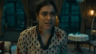 A still from the film Maa featuring Kajol.