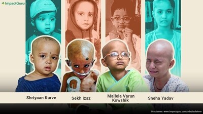 [In frame from left to right: Shriyaan (11 months old); Sekh Izaz (3 years old); Mallela Varun & Sneha (both 9 years old)]