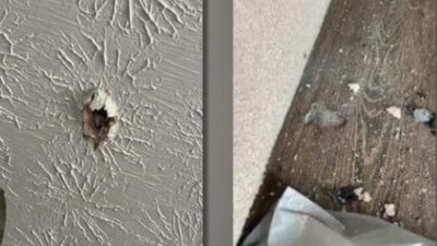 A meteor crashed in Henry County, Georgia on Thursday (X) A meteor crashed in Henry County, Georgia on Thursday (X)