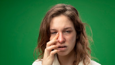 A stuffy nose can be challenging, affecting your sleep, focus and overall comfort. (Shutterstock) A stuffy nose can be challenging, affecting your sleep, focus and overall comfort. (Shutterstock)