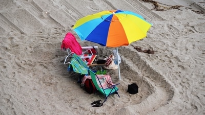 (Image for representation) A female lifeguard was hospitalized after being impaled by a beach umbrella at Asbury Park. (Unsplash) (Image for representation) A female lifeguard was hospitalized after being impaled by a beach umbrella at Asbury Park. (Unsplash)