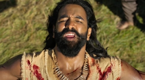 Vishnu Manchu in a still from Kannapaa.