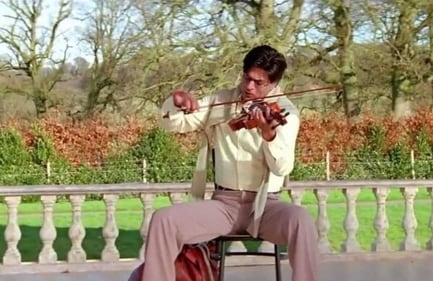 1. The sweater-over-shoulders vibe – Mohabbatein (Pinterest)