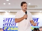 File photo of Congress leader Rahul Gandhi.