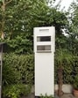 An air purifier already installed at the Jangpura fuel station. (Sanjeev Verma/HT Photo) An air purifier already installed at the Jangpura fuel station. (Sanjeev Verma/HT Photo)