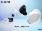 Samsung Galaxy Buds Core will offer up to 35 hours of battery life. Samsung Galaxy Buds Core will offer up to 35 hours of battery life.