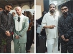 Badshah met International musicians J Balvin and French Montana at the Paris Fashion week.