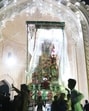 Mourners taking part in the Shahi Zarih procession in Lucknow on Friday. (Deepak Gupta/HT) Mourners taking part in the Shahi Zarih procession in Lucknow on Friday. (Deepak Gupta/HT)
