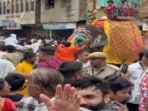 Chaos broke out in Ahmedabad after elephants started running amok amid Jagannath Yatra Chaos broke out in Ahmedabad after elephants started running amok amid Jagannath Yatra