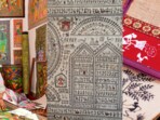A modern living space celebrating Indian tribal art, featuring Warli, Gond, Madhubani, Saura, and Bhil styles in a fresh, contemporary setting.
