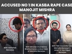 The Bharatiya Janata Party shared prime accused Monojit Mishra's purported pictures with TMC leaders. The Bharatiya Janata Party shared prime accused Monojit Mishra's purported pictures with TMC leaders.