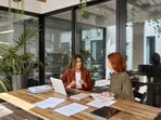 Having green interiors at the workplace boosts productivity levels. Having green interiors at the workplace boosts productivity levels.