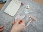 Gua sha is one of the popular tools used in skincare. Gua sha is one of the popular tools used in skincare.