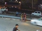 The CCTV footage of the incident, which took place on June 24, has gone viral.