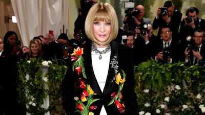 Global leadership role (2020): Promoted to chief content officer of Condé Nast and global editorial director of Vogue, Wintour began overseeing editorial teams across all markets.&nbsp; (Evan Agostini/Invision/AP)