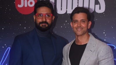 Abhishek Bachchan talks about being pitted against Hrithik Roshan after their Bollywood debuts. Abhishek Bachchan talks about being pitted against Hrithik Roshan after their Bollywood debuts.